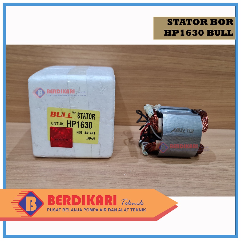 Stator bull untuk mesin bor makita type HP 1630 hp1630