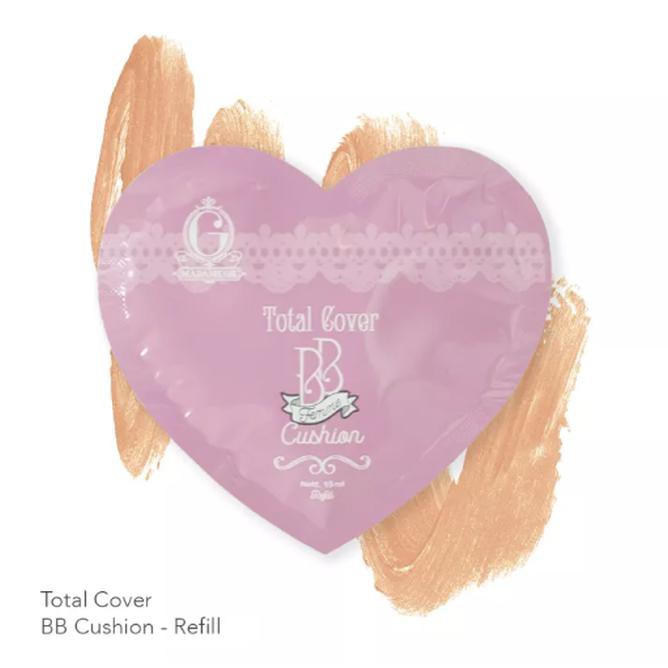 Promo Refill Madame Gie Total Cover Bb Femme Cushion Refill 15Ml