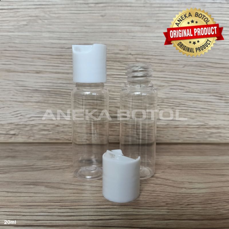 BOTOL PET 20 ML BENING PRESTOP / BOTOL TONER SABUN KOSONG MURAH ORIGINAL