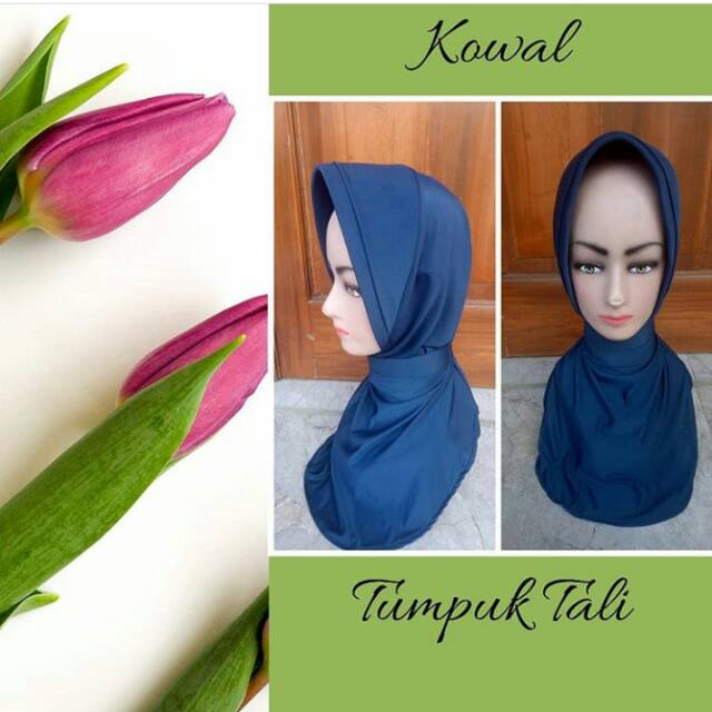 Jilbab kowal tumpuk tali
