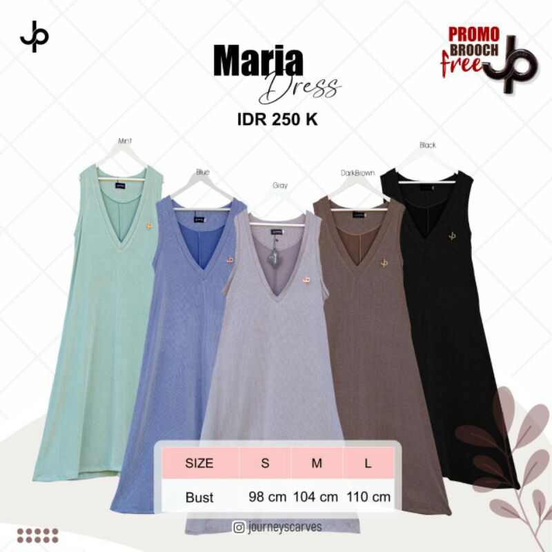 PROMO Maria Dress (Free Bros)  By.Journey
