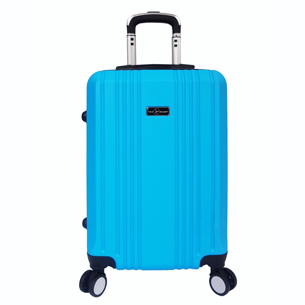 SHOPEE 6.6 SUPER SALE!! POLO MILANO Koper Kabin Fiber C174 Size 20 Inch Anti Maling Anti Pecah Koper Haji Luggage Travelling