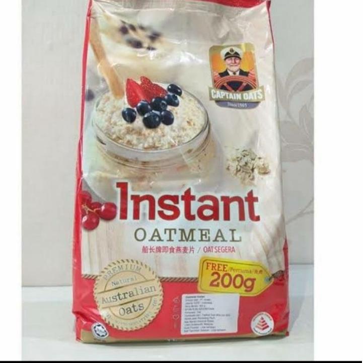 

Super Hits--Captain Oat Instant Oatmeal 800 Gram + 200 Gram