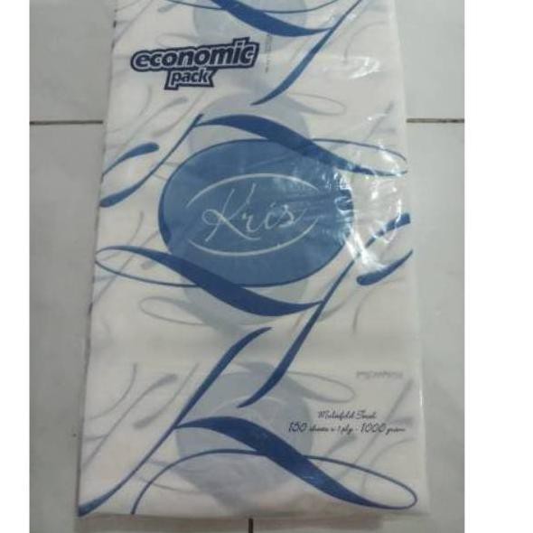 KODE BARANG 44 Kris Economic Pack Multifold Towel ISI 150 Sheets Tissue Kitchen Tisu Dapur 150 Lemba