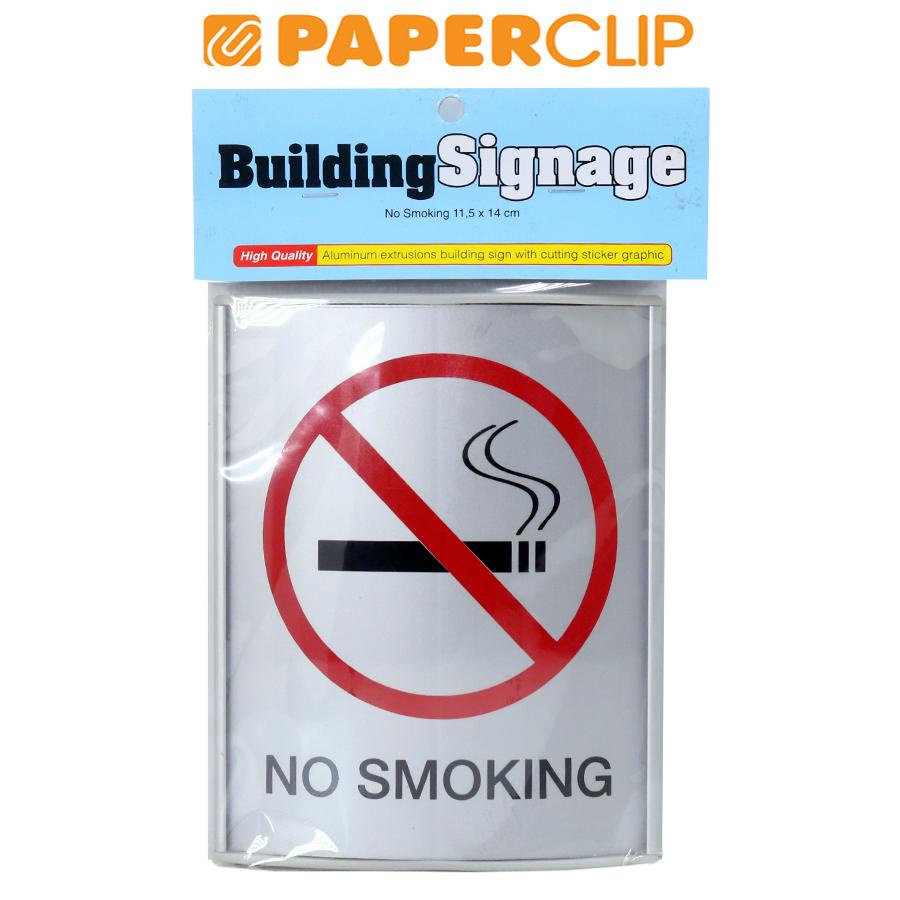 

SIGN LABEL NO SMOKING 11.5X14