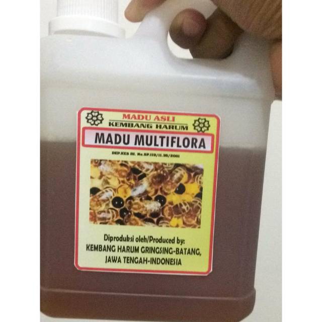 

Madu Multiflora (Madu Asli Murni 100%) Raw / Mentah