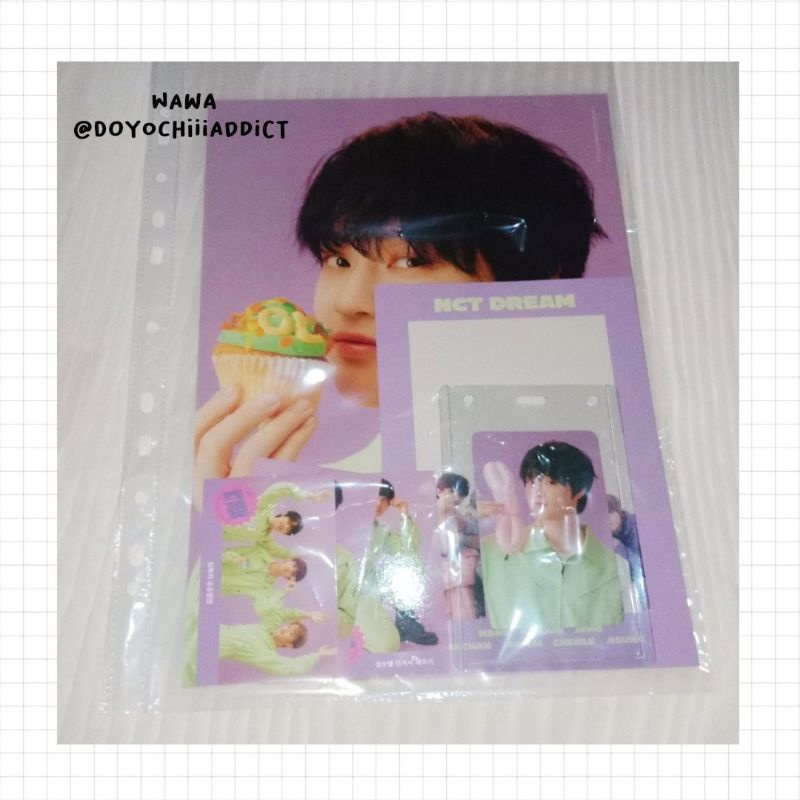 sg 21 chenle set + benefit ktown NCT DREAM