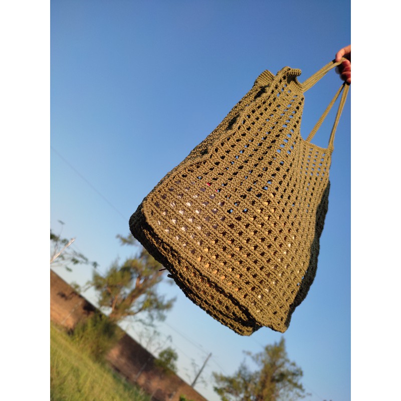 tote bag / tote bag rajut / tas rajut handmade