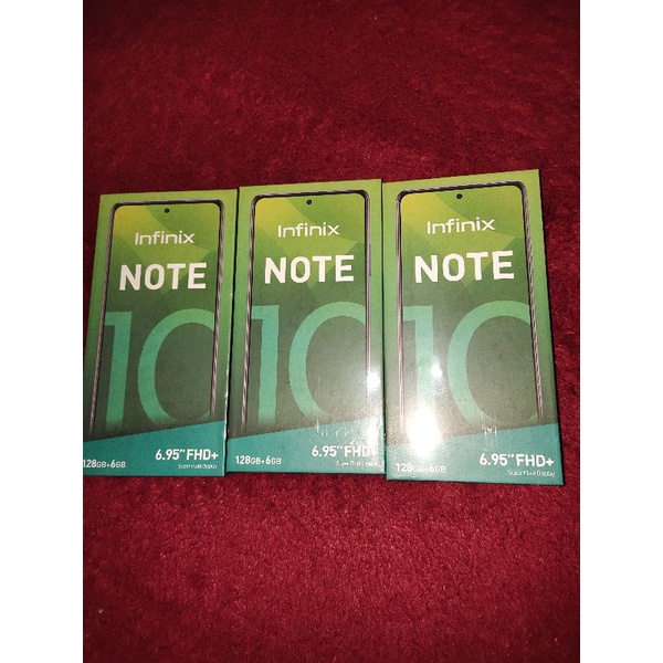 infinix note 10 garansi resmi ram 6/128