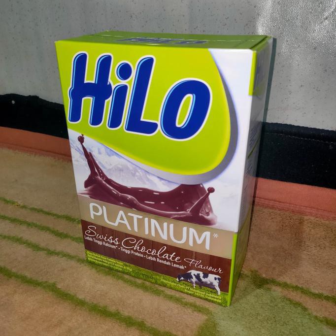 

[[BISA COD]] HiLo Platinum Swiss Chocolate Flavour 420g (12 sachet @35g) BERKUALITAS Kode 450