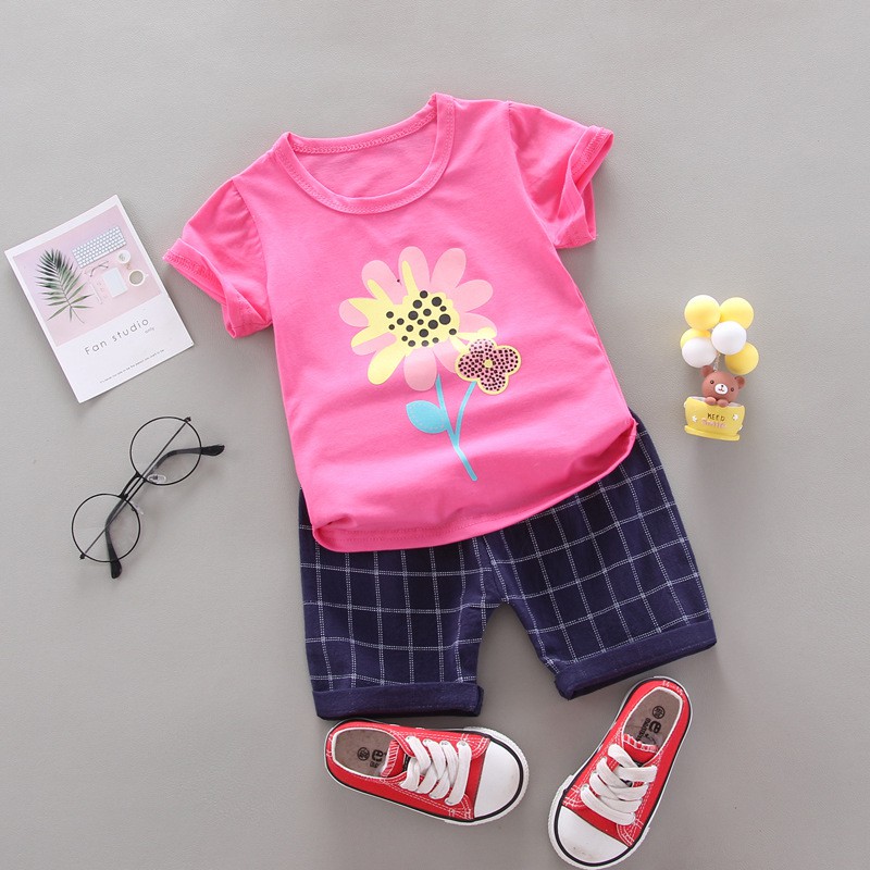 Baju anak perempuan stelan bayi karakter 0-4 tahun | setelan bayi | baju bayi perempuan STLNG01