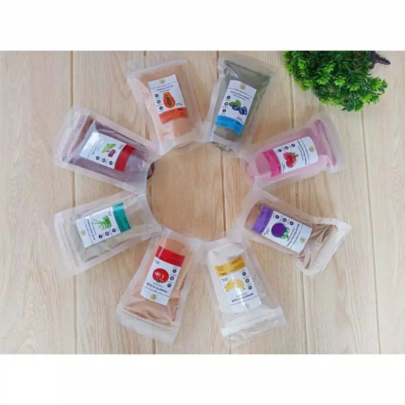 

Tepung buah kemasan 100gr