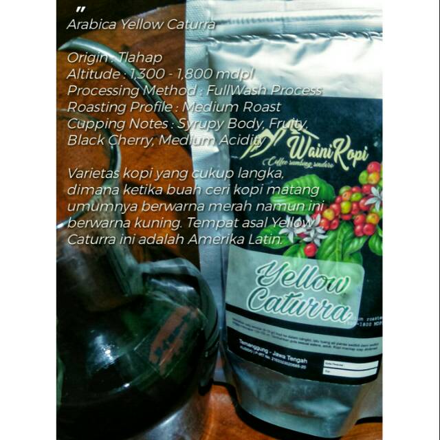 

Kopi Kuning ( Caturra) G. Sumbing Temanggung @100gr