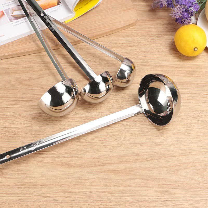 irus bakso panjang / irus soup centong bakso kuah stainless steel 90 120 180 240 cc