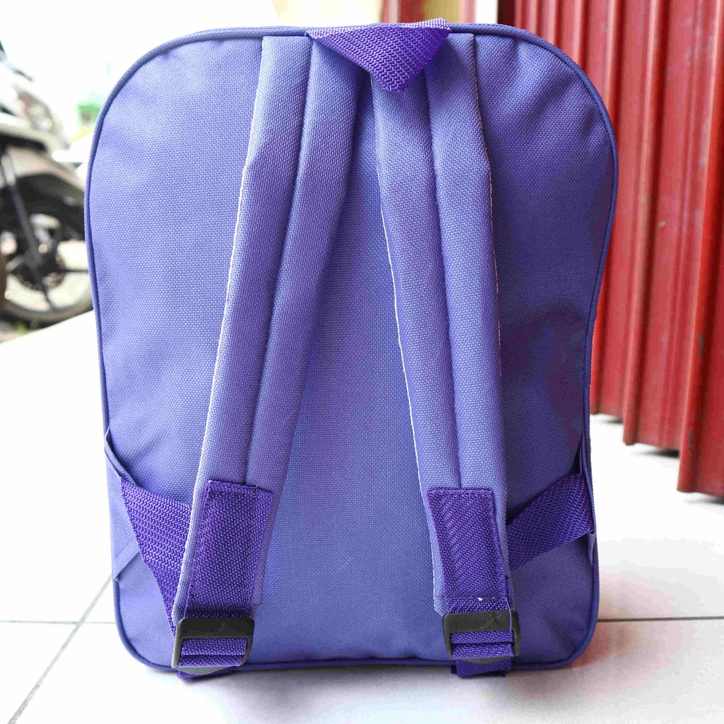 Tas Ransel Gendong Anak Motif Little Kuda Pony Warna Ungu Lucu Cantik