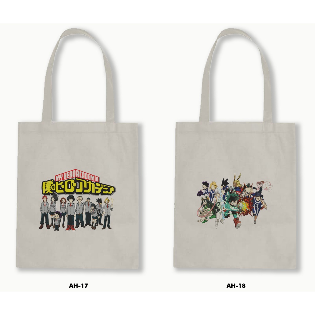 TOTE BAG BLACU - My Hero Academia / Boku no Hero Academia 01