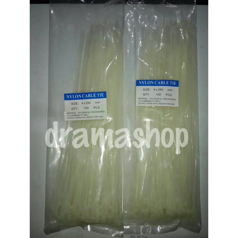 Kabel Ties 250mm, Kabel Tis 25cm, Cable Tie 250mm, Insulok, Insulock