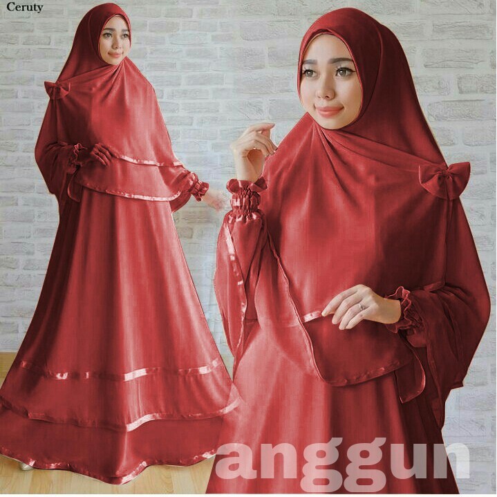 Gamis syari Gamis set hijab Gamis terbaru 2021 Gamis remaja kekinian Gamis murah