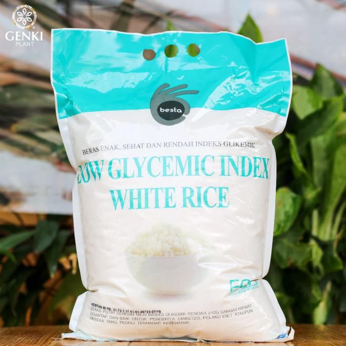 

BERAS PUTIH BESTA (LOW GLYCEMIC INDEX) - 5 KG