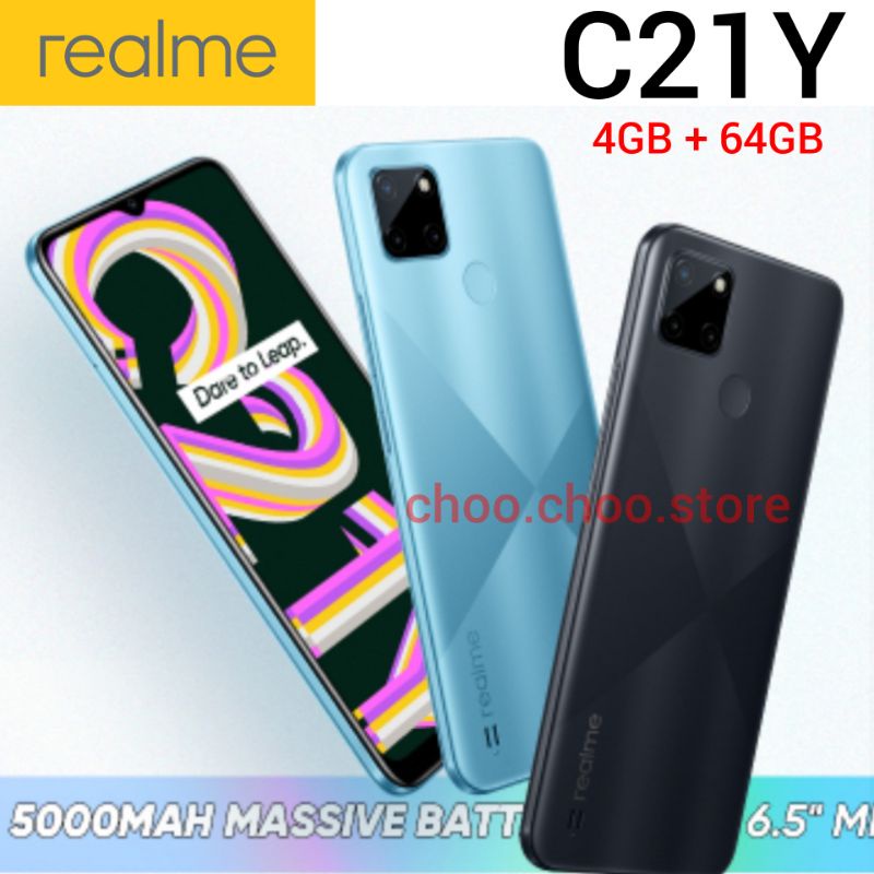 Realme C21Y C21 4/64 Garansi Resmi Real Me RAM 4GB 6GB 4GB/64GB