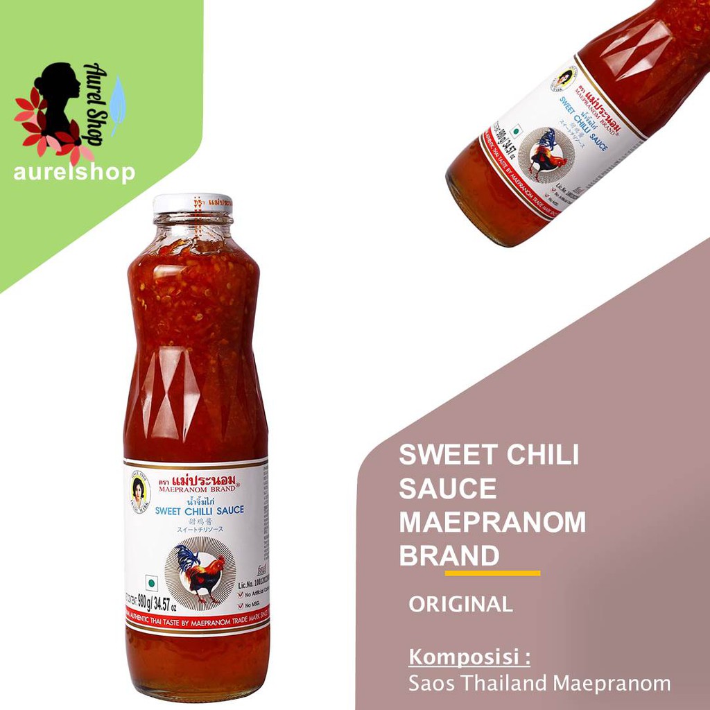 

MAE PRANOM Saos Bangkok Thailand kemasan Botol 980 ml