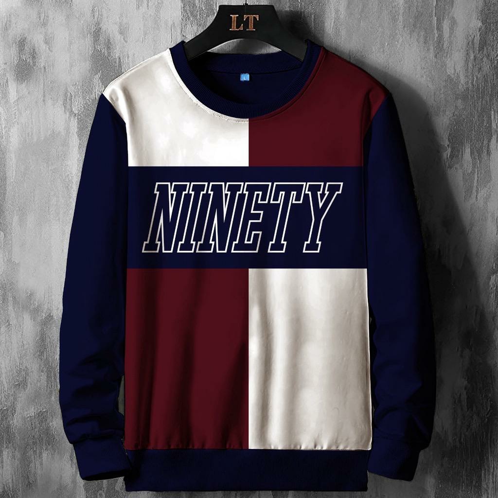 AMOSJKT28.ATASAN LENGAN PANJANG/JUMPER NINETY/BAJU SWEATER DEWASA