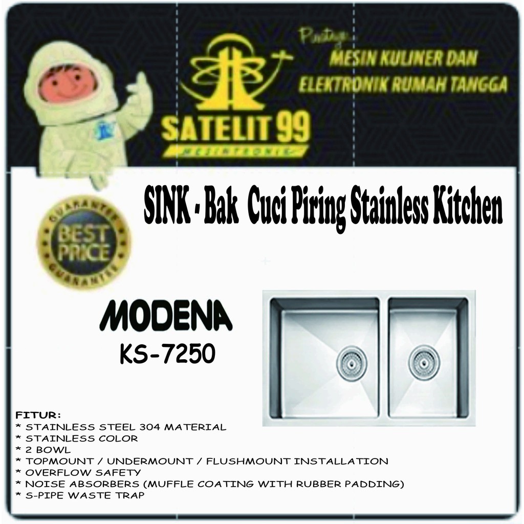 KITCHEN SINK - MASSENZA MODENA KS-7250