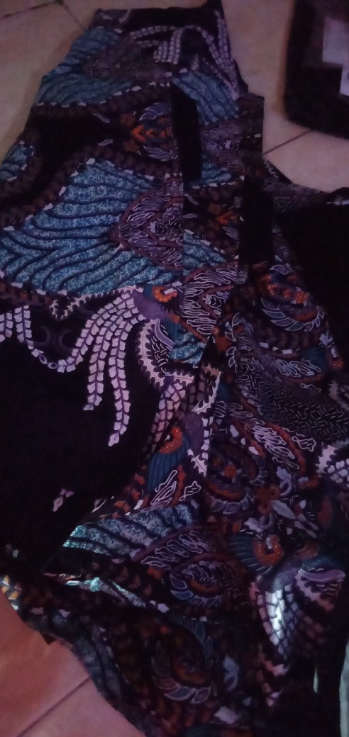 Batik Couple Keluarga Sania Ruffle Ori Ndoro Jowi Dnt Motif Madu Termurah Di Shopee