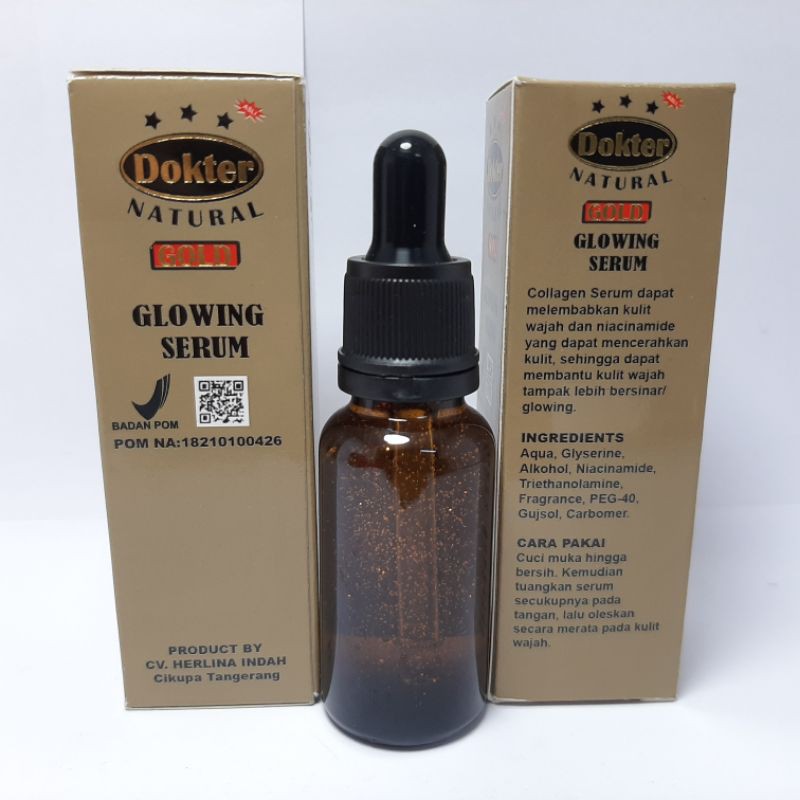 SERUM DOKTER GOLD GLOWING BPOM