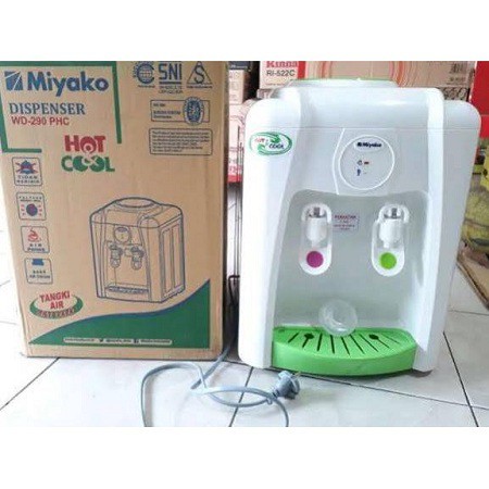 Miyako Dispenser Air Minum Panas Dingin WD 290PHC / Hot and Cool / Dispenser Galon Atas Murah Original Garansi Resmi-3