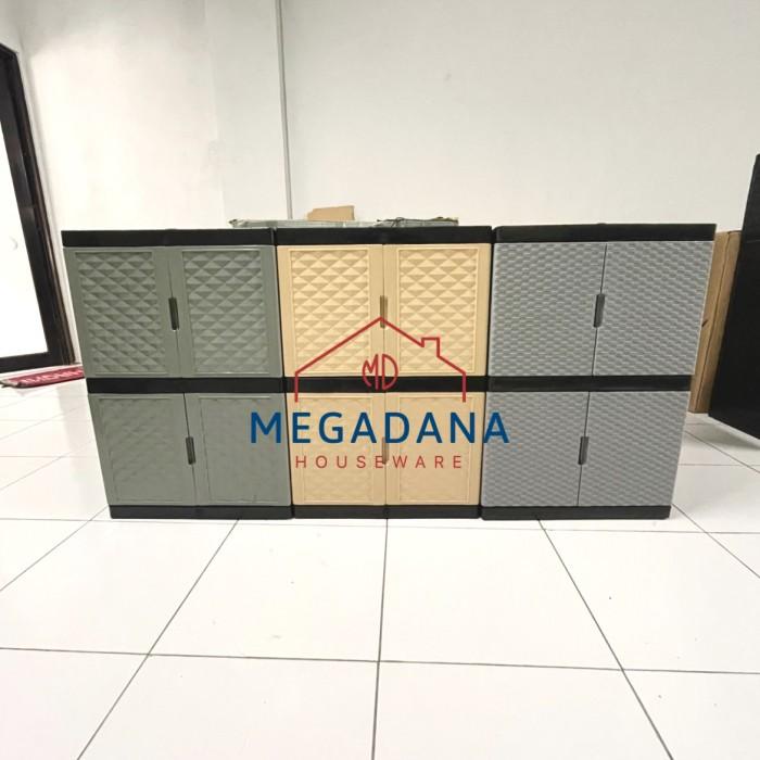 [MD] Lemari Susun Plastik/Laci/Lemari Pakaian Plastik Tabitha Susun 2