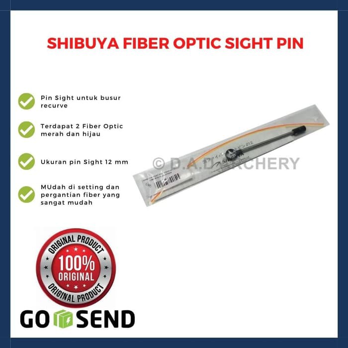 SHIBUYA FIBER OPTIC SIGHT PIN / PIN SIGHT SHIBUYA
