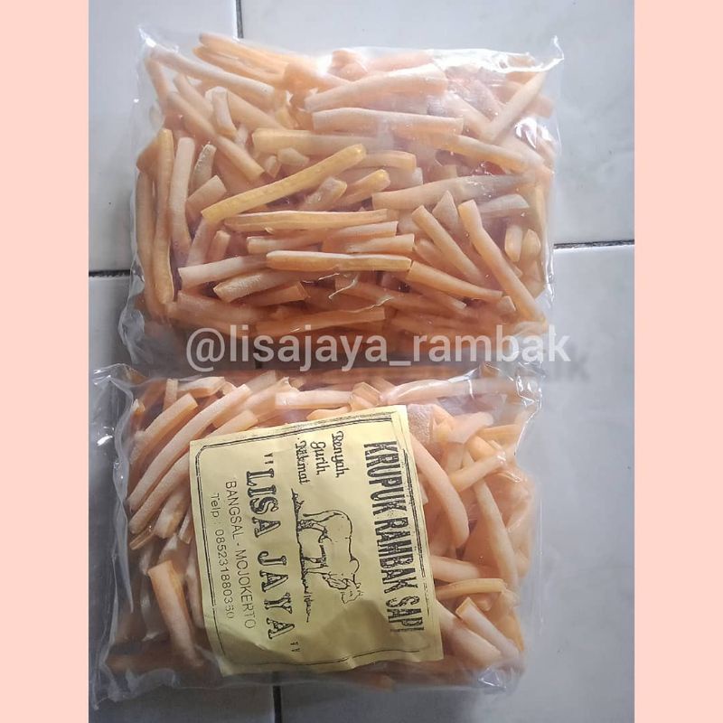 

Krecek rambak sapi (Stik Mie)