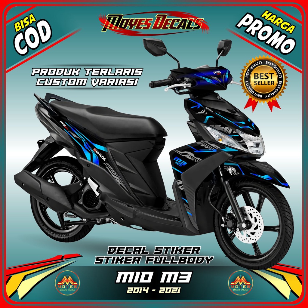 Decal Mio M3 Decal Motor Mio M3 125 Matrixline
