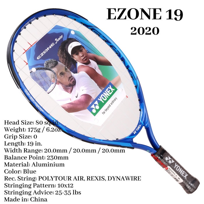 EZONE JUNIOR 19 Deep blue 2020 Yonex - raket tenis