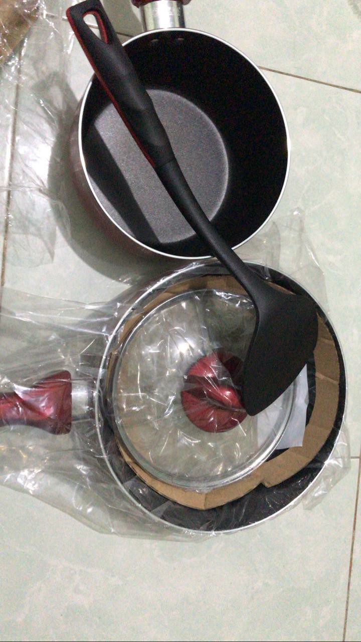 Panci Set / Panci Set Aluminium / Supra Lavender Cookware Set 4pc Rosemary | Panci Set Supra - Merah