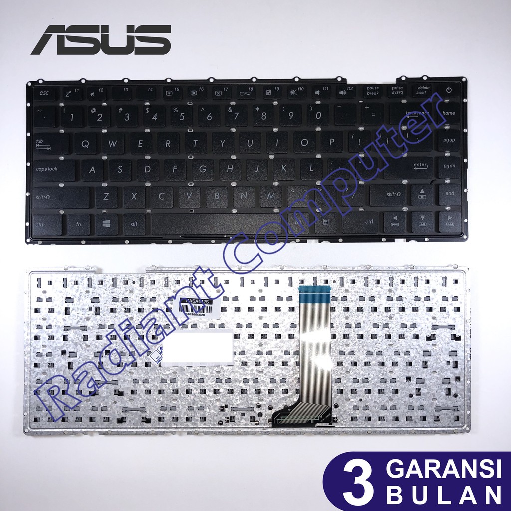 Keyboard Asus A442 A442U A442UA A442UF A442UQ A442UR BLACK