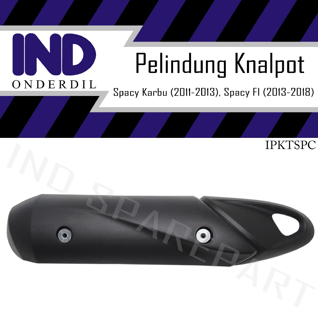 Cover Tutup-Penutup-Tameng Pelindung Knalpot-Kenalpot-Muffler-Exhaust Honda Spacy Karbu-FI-F1