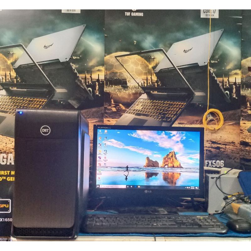 Pc core i3 ram 8gb hdd 500gb garansi 1 tahun full set LED 19 inch