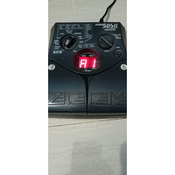 efek gitar ZOOM 505 11+adaptor