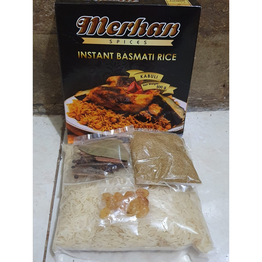 

merhan basmati rice mix instant