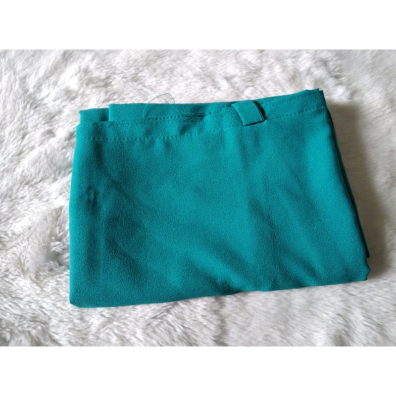 Bisa COD bergo maryam size L tepi jahit diamond ukuran besar-Tosca
