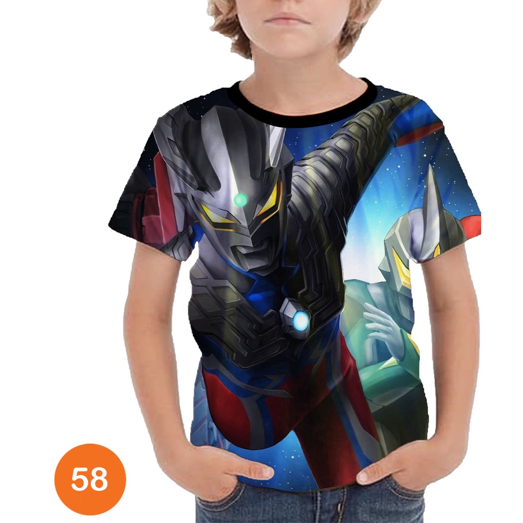 Baju Ultraman Zero Baju Ultraman 3D Serial Tokusatsu #COWO-58 Fashion