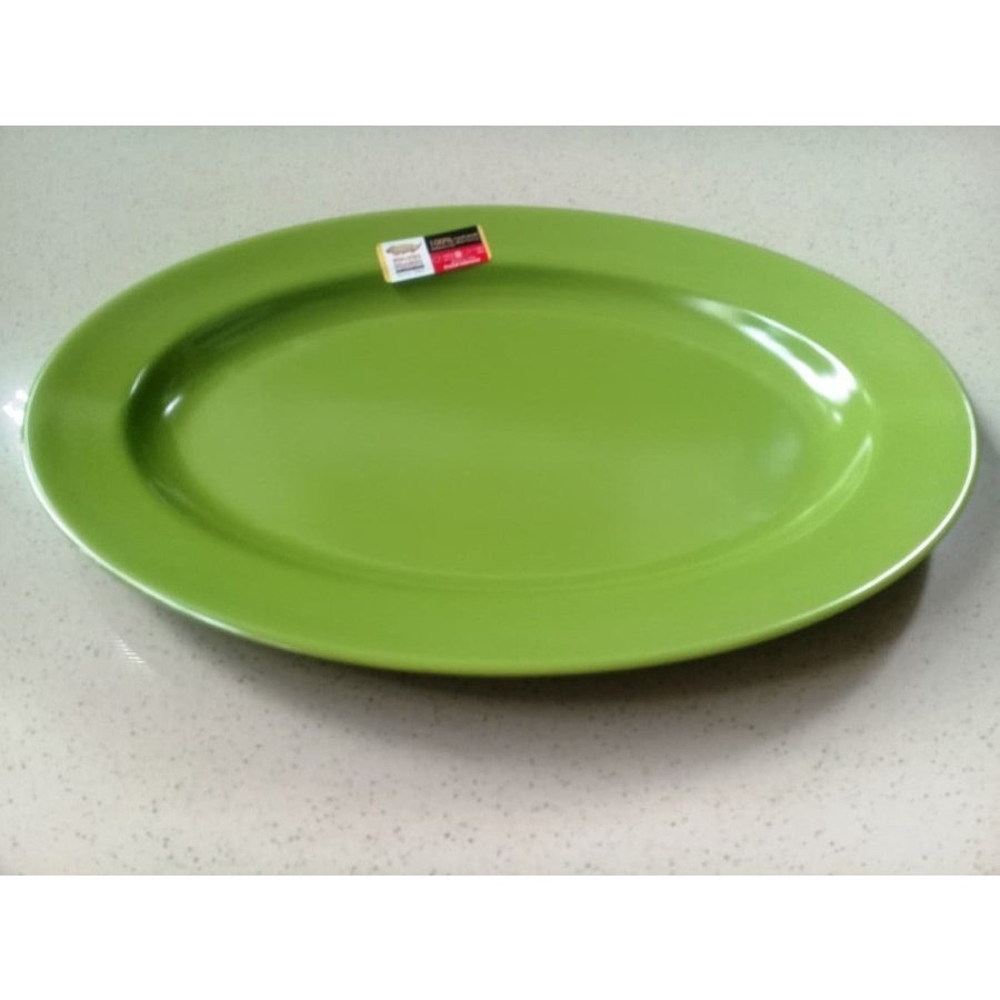 GOLDEN DRAGON P0310 Piring Oval 10 inch - Piring Melamine