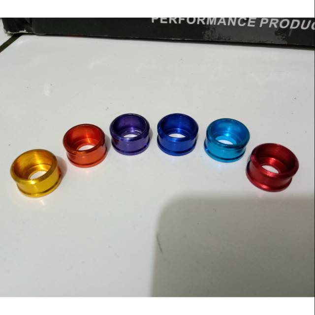 ring monel tingkat gold red merah biru blue dark ukuran baut 12 L6 model trusty