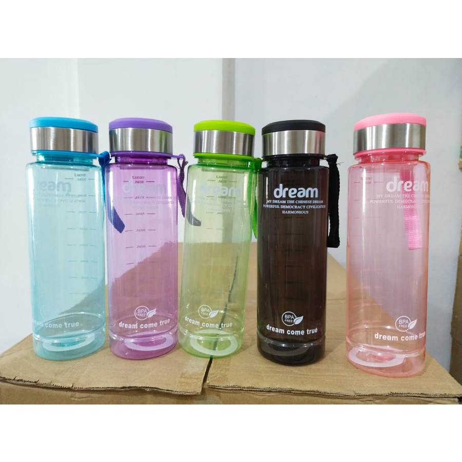 BELLA - BOTOL MINUM DREAM SPORTY 1 LT LITER 1000ML BPA FREE SOUVENIR KADO