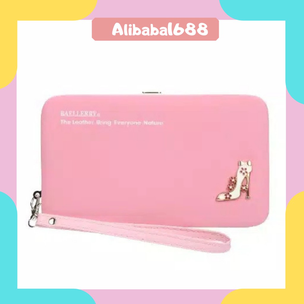*Alibaba* Dompet PIDANLU 1310 dan Ellieth Dompet Wanita Korea Heel Style dompet import real pict C11