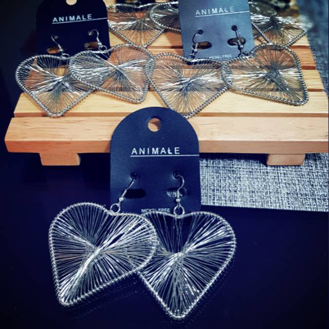 Anting Gantung : Hati