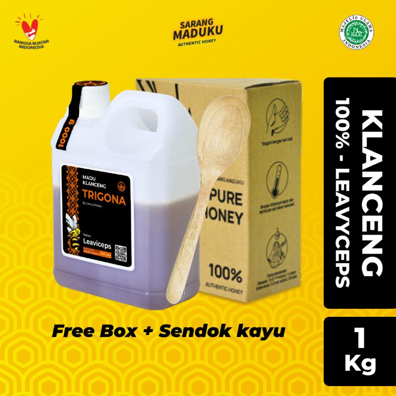 

Sarang Maduku - Madu Klanceng Leavyceps Murni Asli Raw 100% Honey 100% Madu Hitam Apis Trigona Madu Teuweul Madu Kelulut