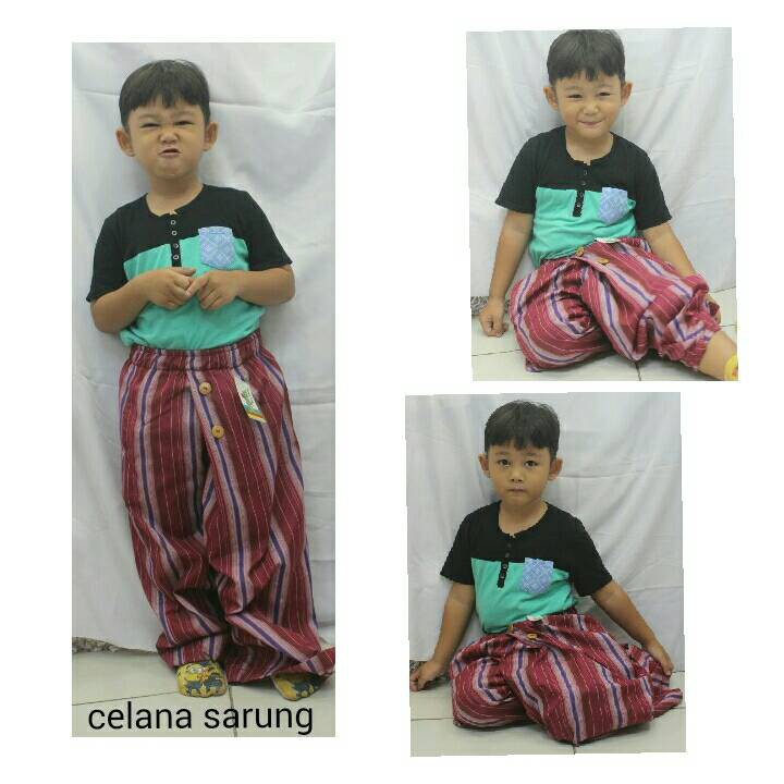 sarung celana anak2 lucu usia 2-5th